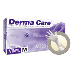 Microflex Derma Care Vinyl Gloves