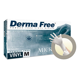 Microflex Derma Free Vinyl Gloves