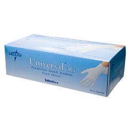 Medline Universal 3G Vinyl Synthetic Exam Glove