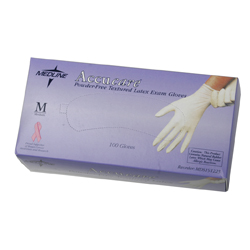 Medline Accucare Latex Exam Gloves